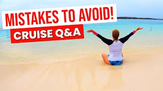 Cruise Mistakes to AVOID live [upl. by Wenoa]