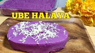 Paano gumawa ng UBE HALAYA  Ube Halaya Recipe [upl. by Burris]