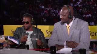 Kevin Hart on the Inside the NBA 2013 All Star Game half time show [upl. by Asaert]