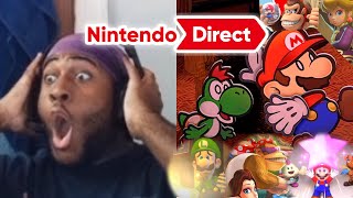 ALL THESE REMAKES ARE CRAZY   Nintendo Direct 91423 REACTION [upl. by Oiliduab213]