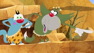 Oggy and the Cockroaches  OGGY CROMAGNON S05E58 BEST CARTOON COLLECTION  New Episodes in HD [upl. by Ahsille]