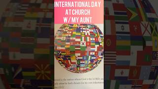 Going To Church W My Aunt For International Day church vlog newyork shorts youtubeshorts [upl. by Nelon201]