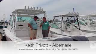 29 Albemarle With Keith Privott  2018 Sandusky Demo Boat Show [upl. by Elbert]