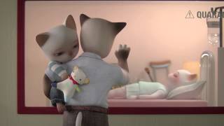 Trois Petits Chats 3D animated short film [upl. by Justis]