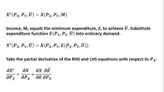 Slutsky Equation The Derivation [upl. by Barden]