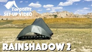 Tarptent Rainshadow 2 Setup [upl. by Auqinal]