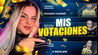 ESTAS HAN SIDO MIS VOTACIONES PARA LA GALA DE LA KINGSLEAGUE [upl. by Ahs]