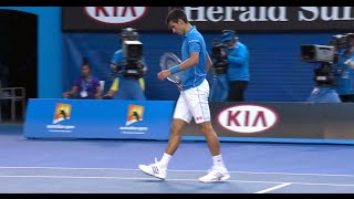 Shot Of The Day Murray v Djokovic Final  Australian Open 2015 [upl. by Teodorico36]