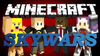 Minecraft SkyWars Minigame PVP w SetoSorcerer GoldSolace and Palmerater  JeromeASF [upl. by Eycats]