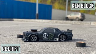 RC drift KEN BLOCKS GYMKHANA  HPI RS4 Sport 3  VGJR FORD MUSTANG 1965 [upl. by Adnofal]