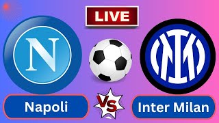 Live  Napoli vs Inter Milan  Italian Serie ARound 14  Football live Match [upl. by Meg]