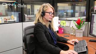 Listen to a Call By an OmniCall Receptionist [upl. by Nyer]