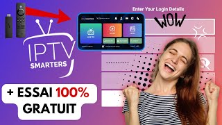 COMMENT CONFIGURER IPTV SMARTERS PRO SUR TOUS LES FIRESTICKS  DÉTAILS DE CONNEXION GRATUITS [upl. by Fasta171]