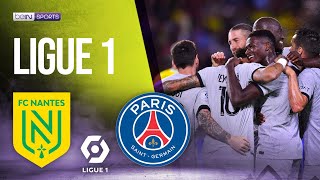 Nantes vs PSG  LIGUE 1 HIGHLIGHTS  09042022  beIN SPORTS USA [upl. by Leoj979]