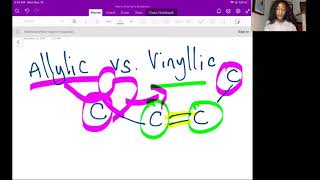 Allylic and Vinylic carbon [upl. by Norman]