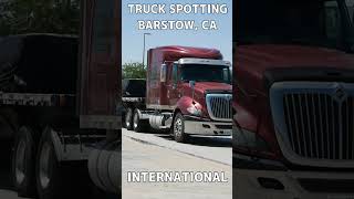 TRUCK SPOTTING 00954  INTERNATIONAL automobile semitrailer trucking [upl. by Sherilyn]