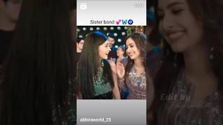 Sister bond💖🥰akshu aaru WhatsApp status💗shortstrendingyrkkhsistercutesongshortreelsvideo [upl. by Enahsal]