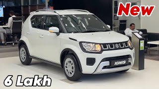 NEW IGNIS DELTA 2024 Updated Model  Maruti Suzuki IGNIS 2024 Delta White Colour Review [upl. by Aurelius]