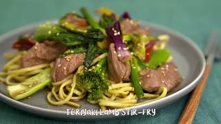 Teriyaki Lamb Stir Fry [upl. by Arelc]