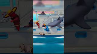 Gang Beasts Shark Attack 2 shorts [upl. by Hsaka]