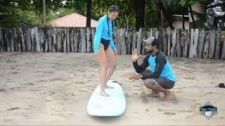 Surf Lessons in Tamarindo Costa Rica—Catch Waves in Paradise [upl. by Lalaj699]