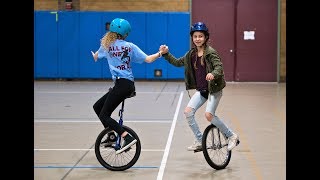 Unicycle kids [upl. by Nnyllaf]