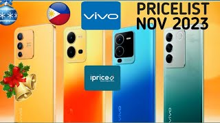 VIVO MOBILE PHONES PHILIPPINES PRICELIST NOV 2023 By iPRICE [upl. by Euqinmod]