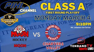 HIGHLIGHTS Moon vs Chartiers Valley PIHL 2024 Penguins Cup Playoff Quarterfinal March 4 2024 m [upl. by Brace193]