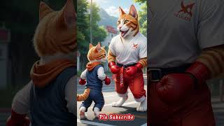 Karate Cat cat ai cutecat catlover funny catdance aicat catshorts [upl. by Jurkoic]