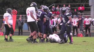 Dinwiddie Football 2015 Highlights [upl. by Initof]