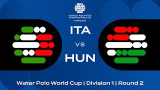 LIVE  Italy vs Hungary  Water Polo World Cup 2023  Athens [upl. by Arni330]