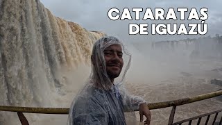 Las CATARATAS DE IGUAZÚ desde ARGENTINA 🇦🇷 BRASIL 🇧🇷 En lancha DEBAJO del AGUA  Maravilla natural [upl. by Lorens]