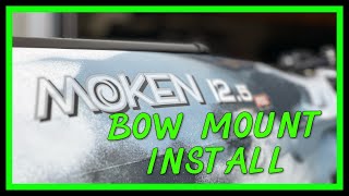 Bow Mount Install on The FeelFree Moken 125 [upl. by Yelena]