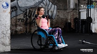 Trigo active wheelchair  VERMEIREN international [upl. by Zollie]