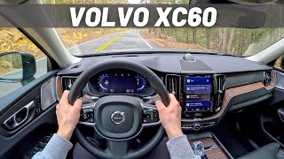 2023 Volvo XC60  POV Test Drive [upl. by Inohs]