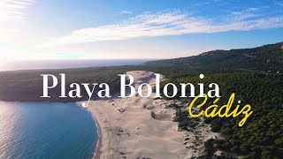 Playa Bolonia Cádiz en un minuto 4K [upl. by Soilisav]