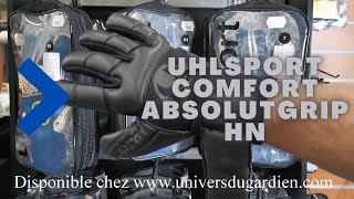 Uhlsport Comfort Absolutgrip HN FULL BLACK  Univers du Gardien [upl. by Gwenn884]