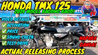 HONDA TMX 125 2024 MODEL  ACTUAL RELEASING PROCESS [upl. by Huntington]