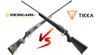 Bergara B14 HMR VS Tikka T3X Varmint [upl. by Klinges361]