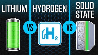 Lithium VS Hydrogen VS Solid State  EV Battery Technologies Explained [upl. by Anayk]