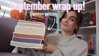 alle boeken die ik in september heb gelezen 🪴🧡 [upl. by Plantagenet]