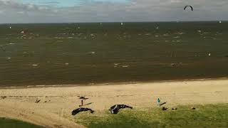 Kitesurfen Hindeloopen 12 september 2020 [upl. by Lledyr]