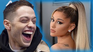 Pete Davidson Reacts To Ariana Grande Grammys Performance [upl. by Ieppet]