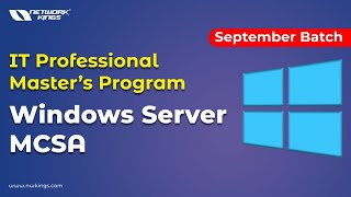 MCSA from IT Professional Masters Program  Master Windows Server [upl. by Olifoet333]