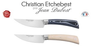 La fabrication du couteau Christian Etchebest par Jean Dubost [upl. by Akehsal722]