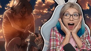 Questioning my SANITY 🤯 EPIC FINALE Attack on Titan 2x12 quotScreamquot REACTION [upl. by Enilegnave]