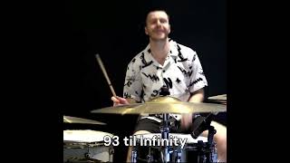 93 TIL INFINITY  SOULS OF MISCHIEF  HIP HOP DRUM COVER  RAP drums drumset drumsolo rap [upl. by Scharaga625]