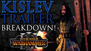 KISLEV Trailer Breakdown  New Screenshots  Warhammer 3 [upl. by Ymmaj]