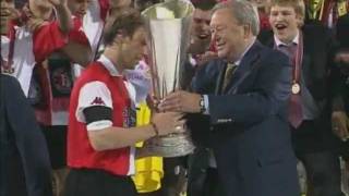 Feyenoord  Borussia Dortmund 32 UEFA Cup Finale 2002 [upl. by Kcirdled]