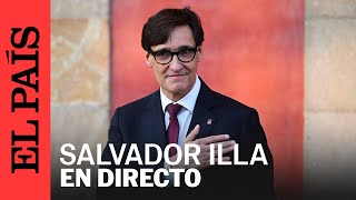 DIRECTO  Toma de posesión del nuevo president de la Generalitat Salvador Illa  EL PAÍS [upl. by Gunther]